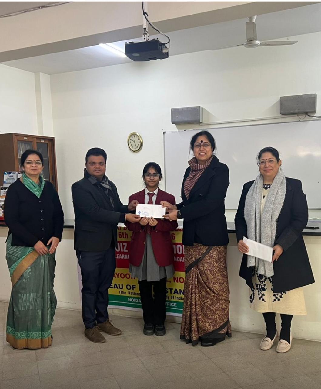 Empowering Quality Consciousness: Mayoor School Noida Hosts BIS Quiz Competition